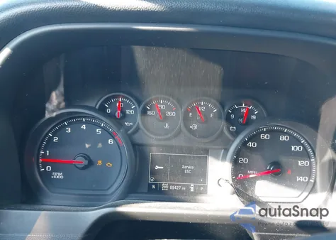 2020 Chevrolet Silverado 1500 4Wd Standard Bed Custom Trail Boss из США, поврежденный, VIN 1GCRYCEF3LZ225057